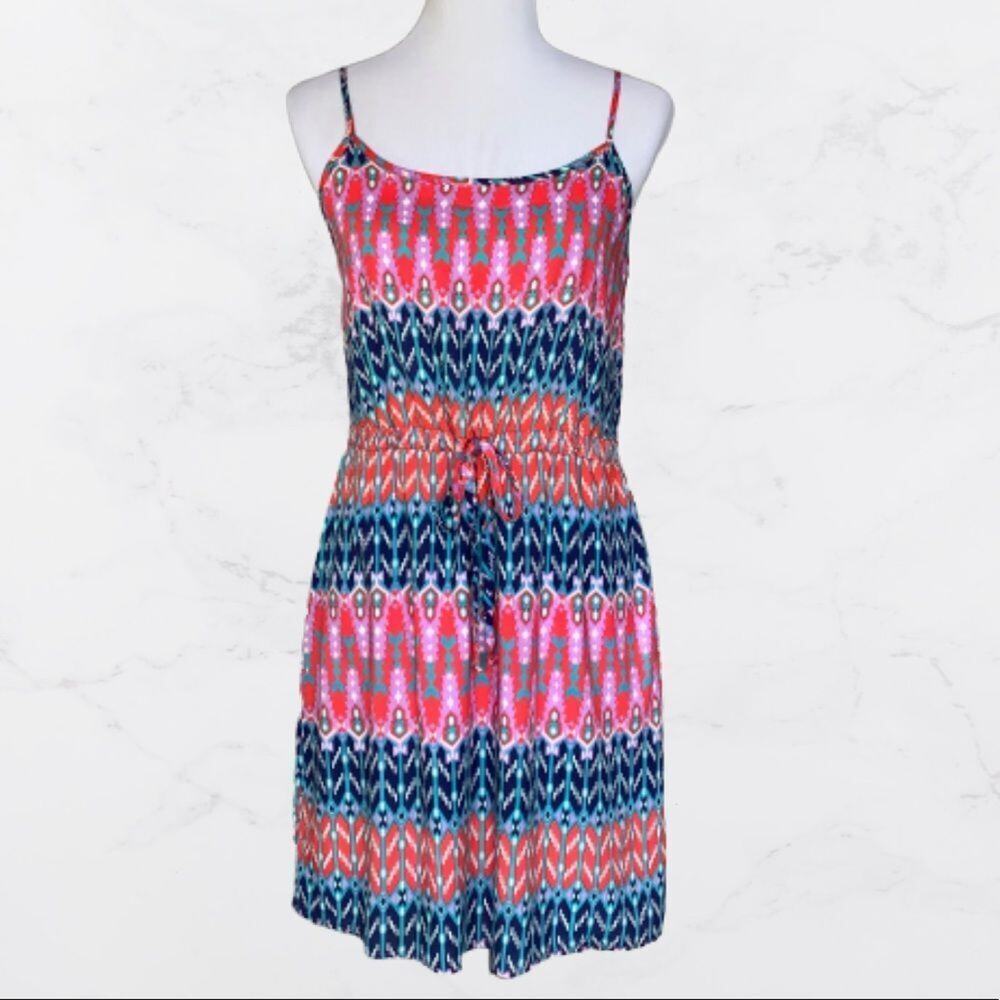 Pixley Dirulo Sundress w/ Drawstring Waist Tie Sz Small